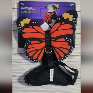 NWT Halloween Butterfly Dog Harness Costume Sz.XS